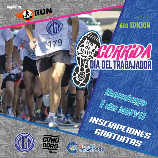Flyer de carrera CORRIDA DÍA DEL TRABAJADOR