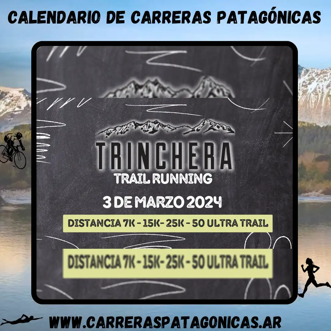 Flyer de carrera Trinchera Trail Running 2024