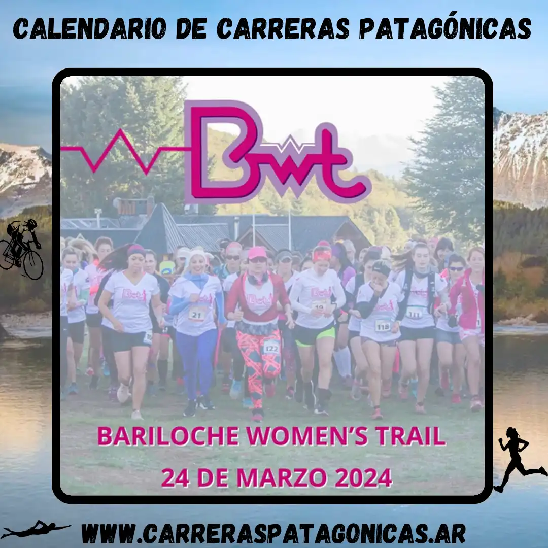 Flyer de carrera Bariloche Women´s Trail 2024