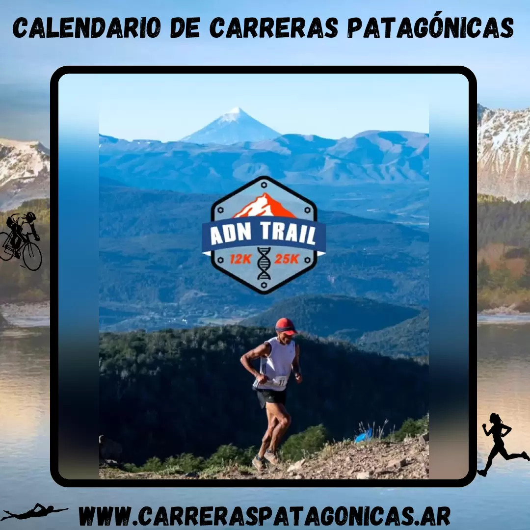 Flyer de carrera ADN Trail 2026