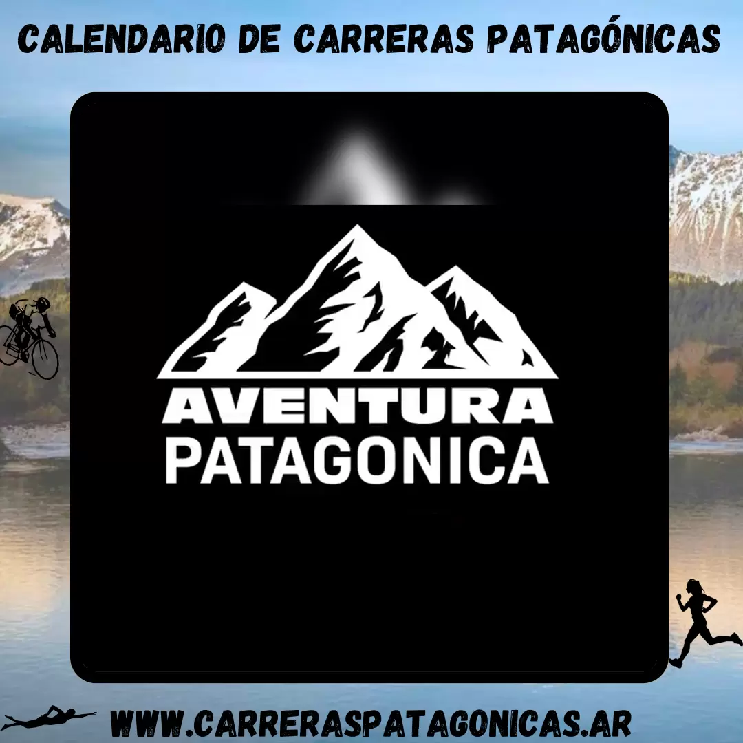 Flyer de carrera Aventura Patagónica 2025