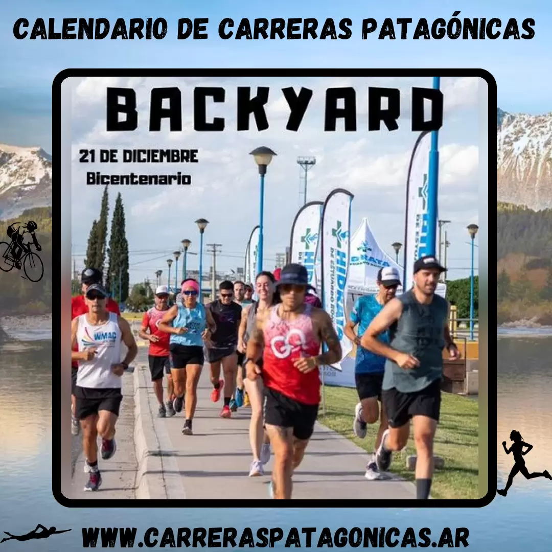 Flyer de carrera Backyard 2024