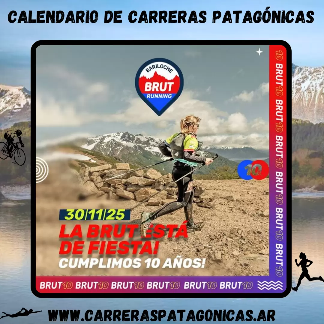 Flyer de carrera BRUT 2025