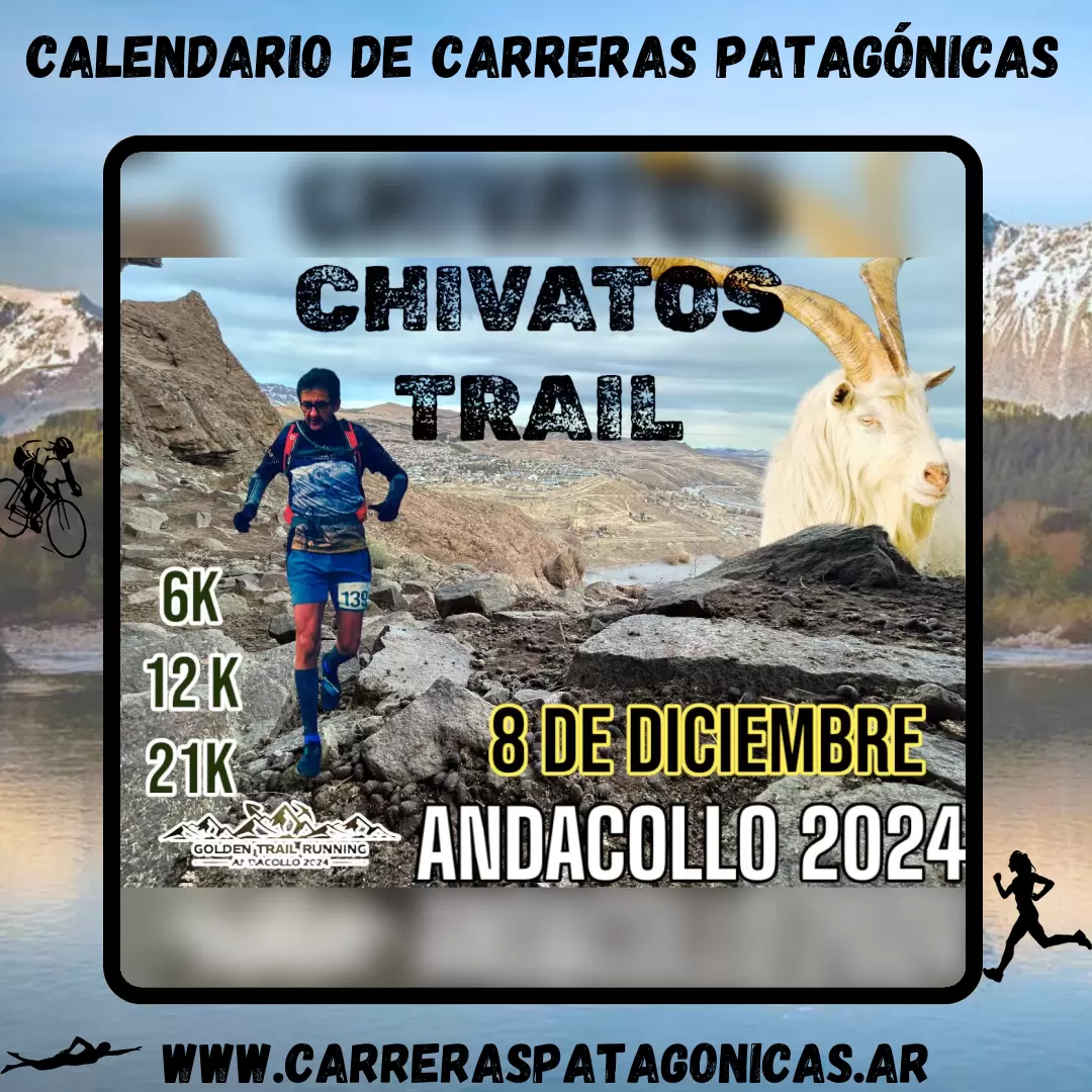 Flyer de carrera Chivatos Trail 2024