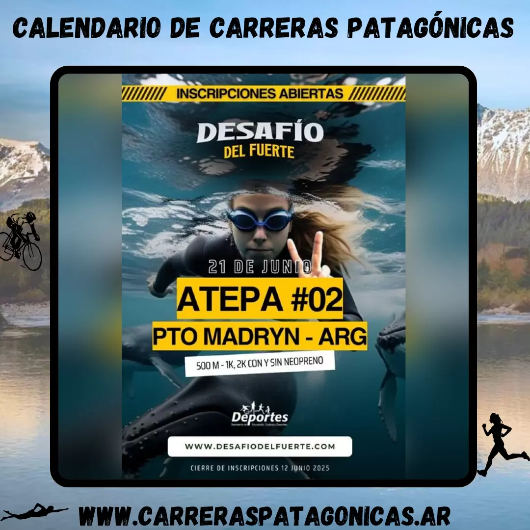 Flyer de carrera Desafío del Fuerte - 2 Etapa 2025