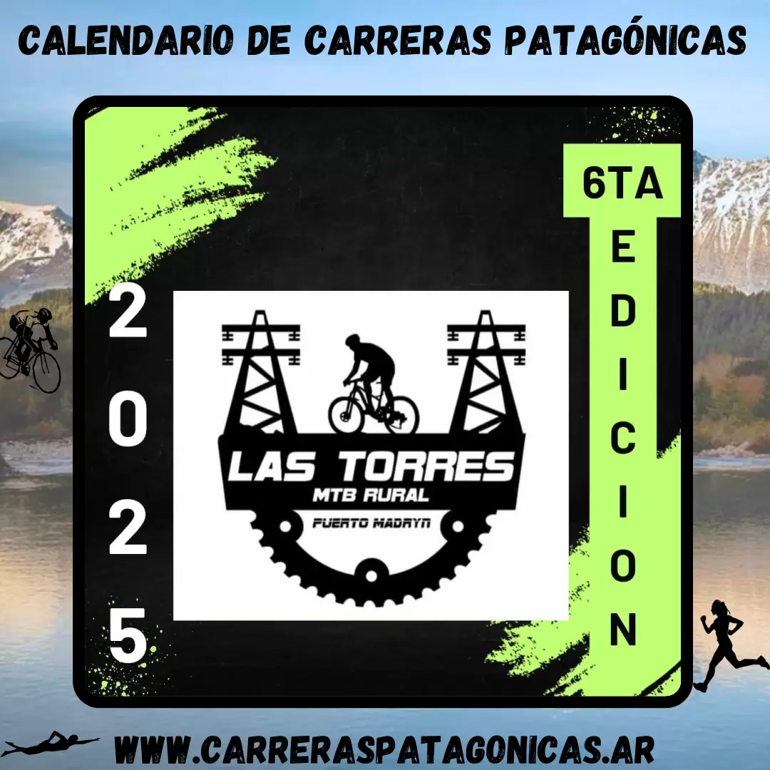 Flyer de carrera Las Torres MTB Rural 2025