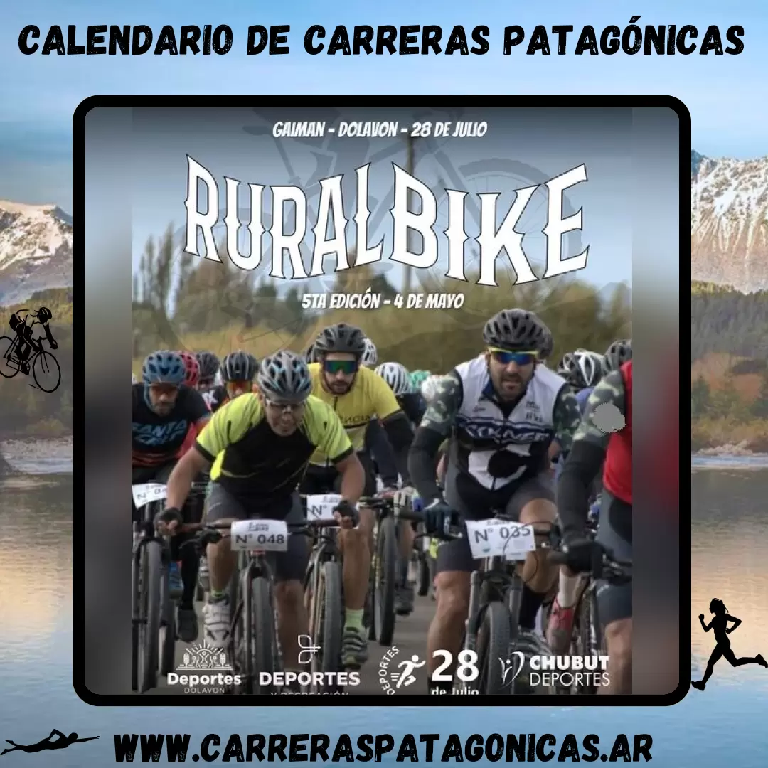 Flyer de carrera Rural Bike 2025