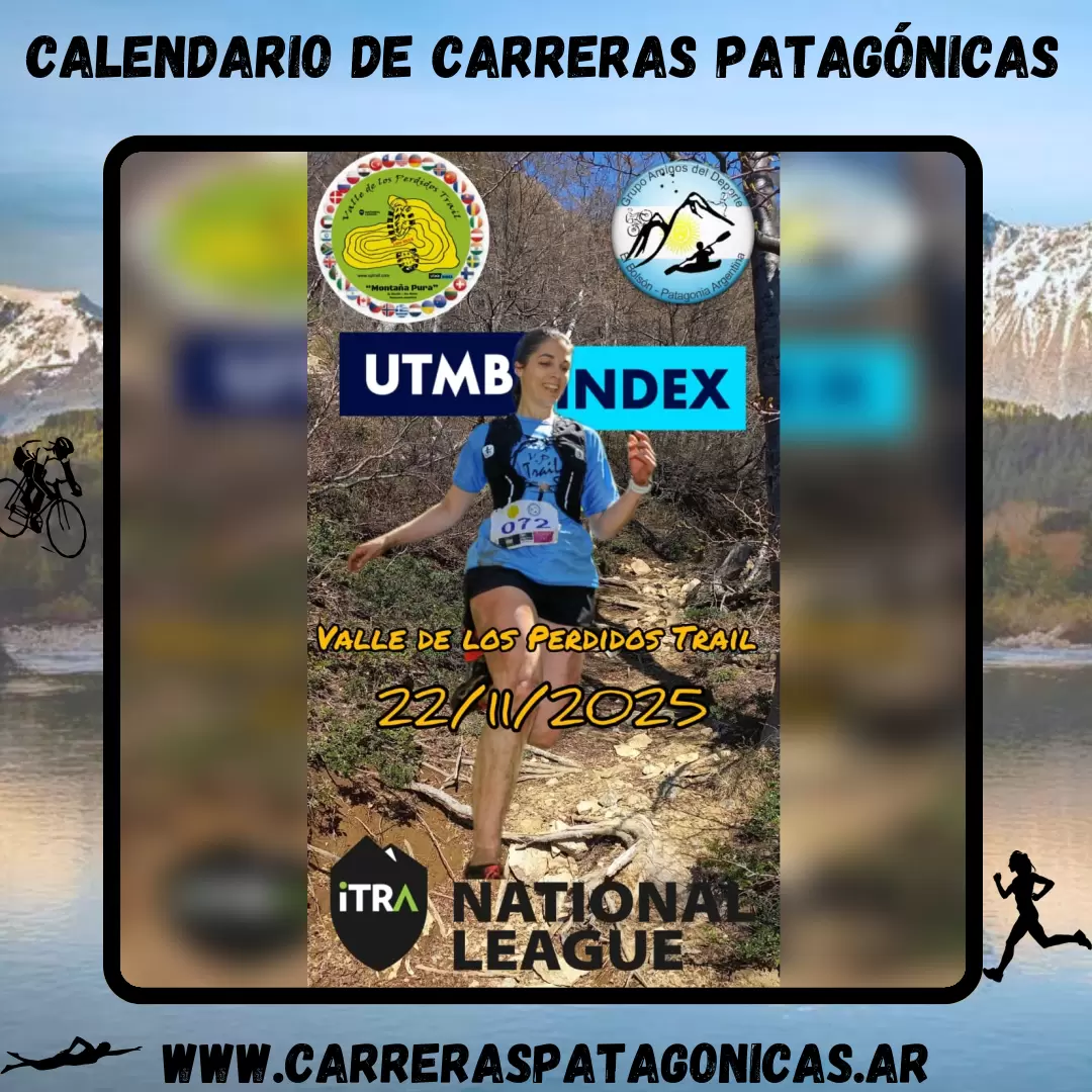 Flyer de carrera Valle de los Perdidos Trail 2025