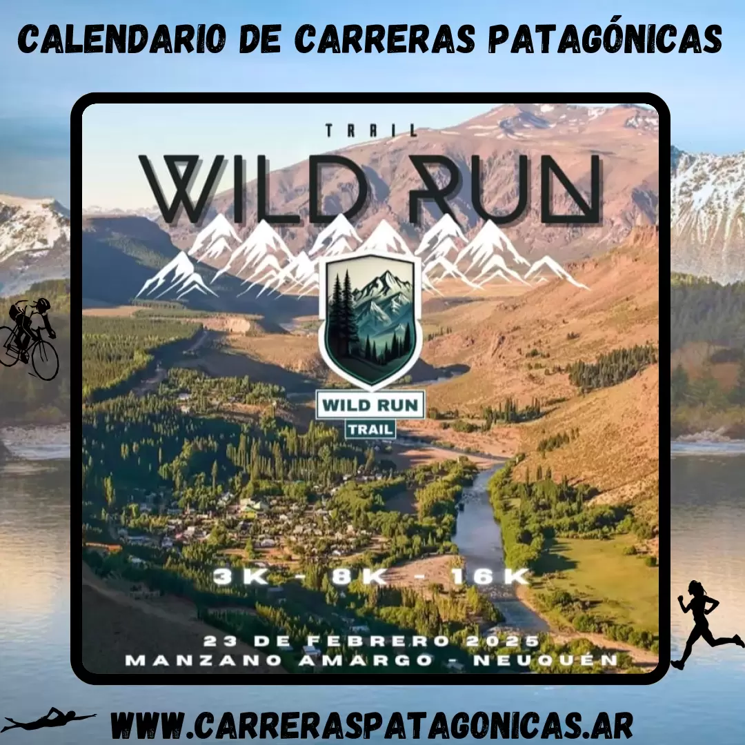 Flyer de carrera Wild Run Trail 2025