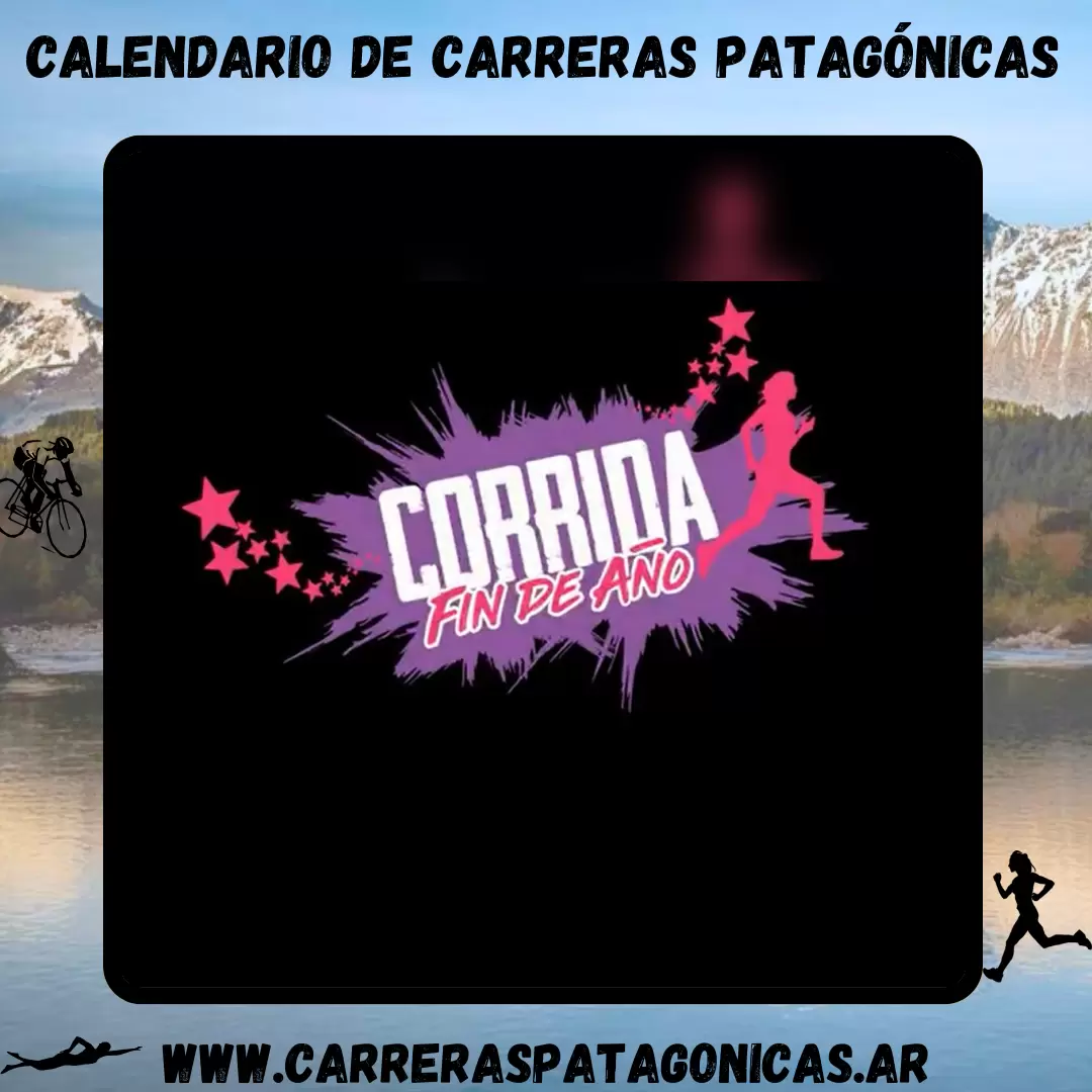 Flyer de carrera Corrida Fin de Año 2025