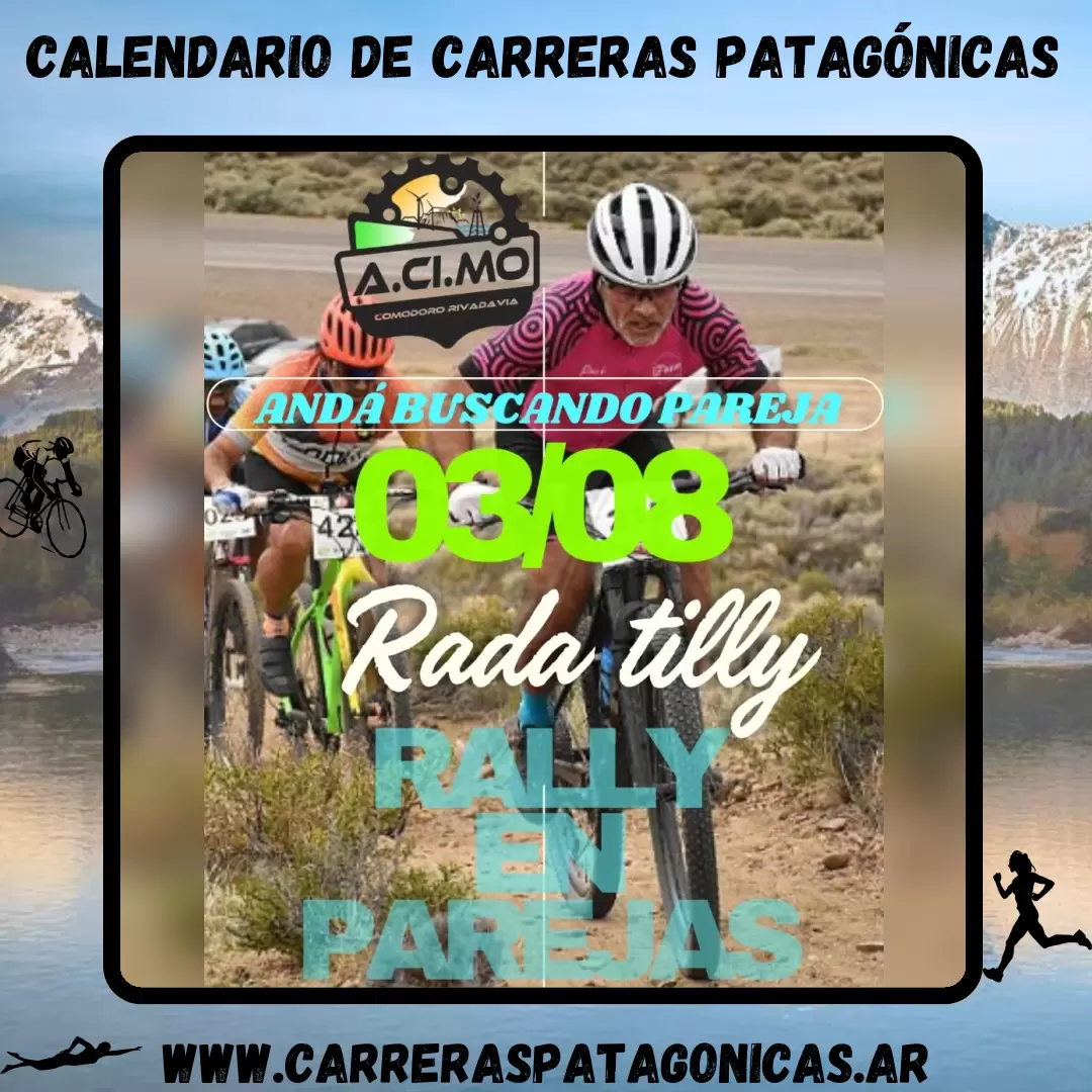 Flyer de carrera Rally en Parejas 2025