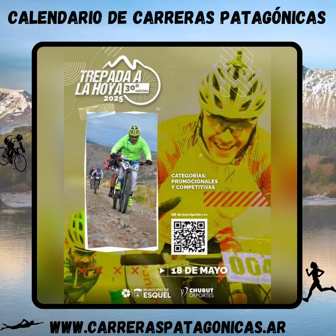 Flyer de carrera Trepada a La Hoya 2025